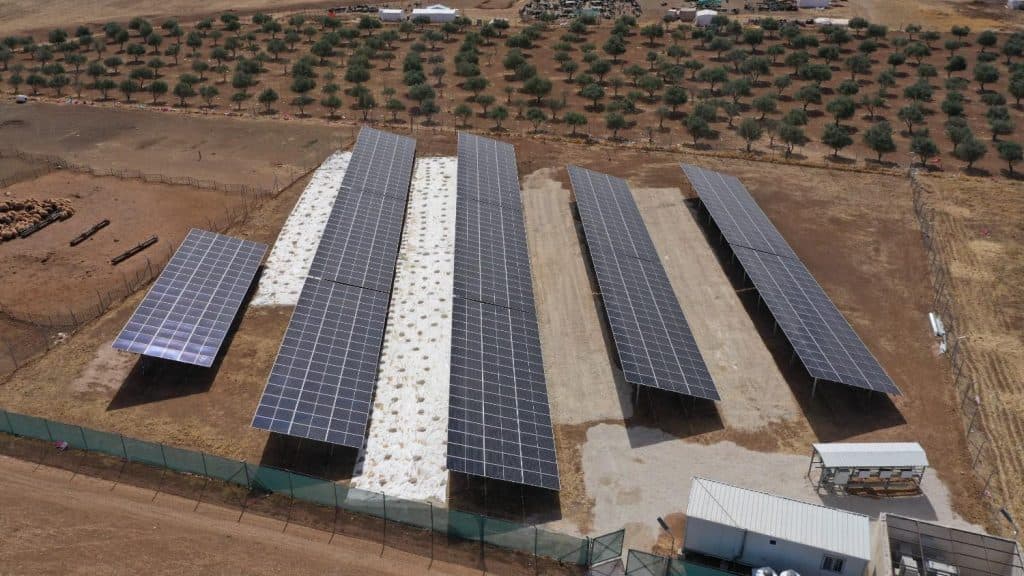 Blue Fig solar PV installation in Amman, Jordan