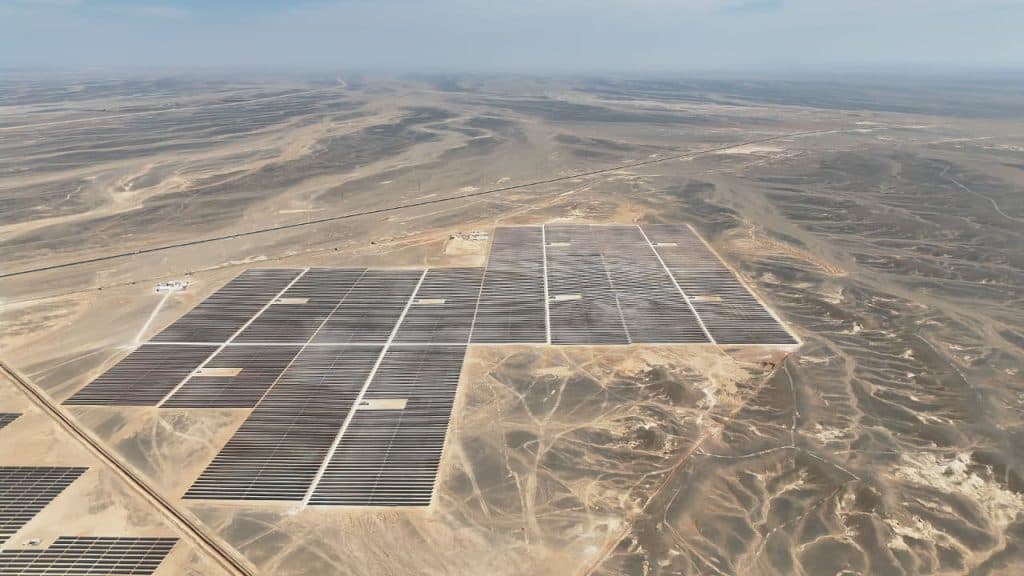 Masader Al Haq utility-scale solar PV project in Ma'an, Jordan